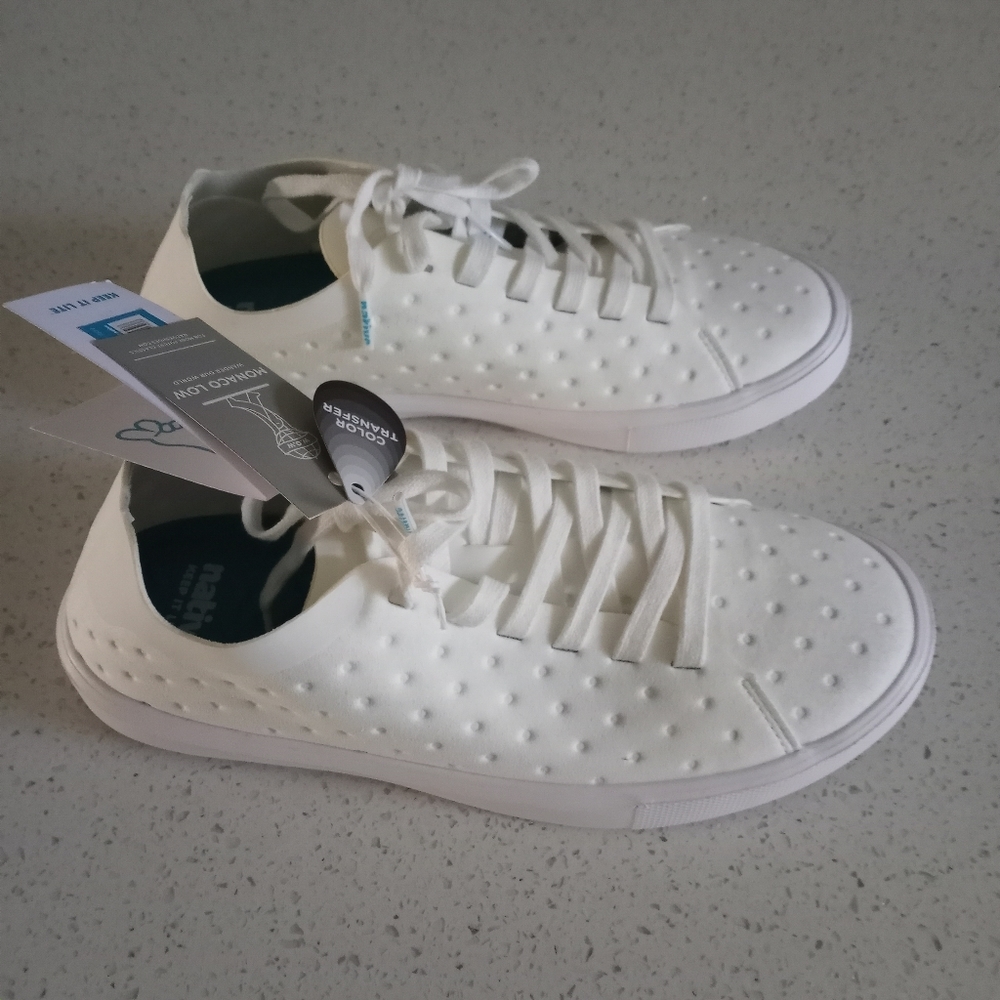 Native White Monaco Low Sneakers